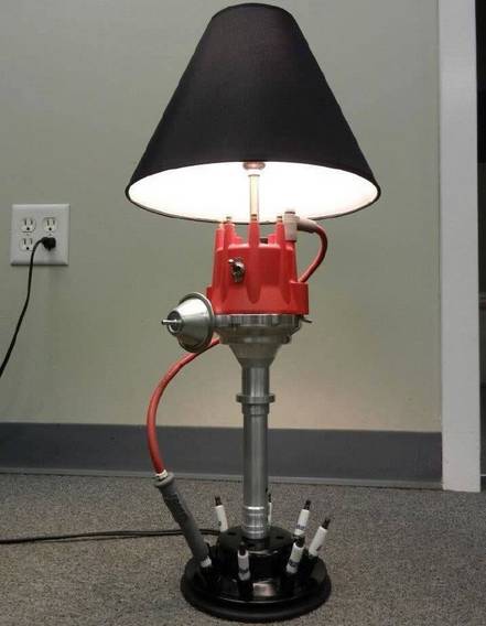 走马观灯 | 机械魅影，汽车发动机DIY台式灯！