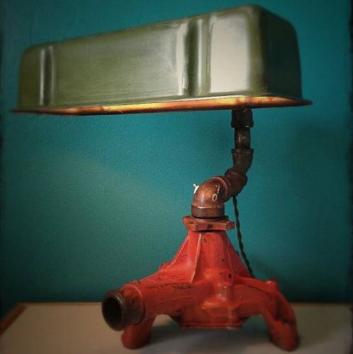 走马观灯 | 机械魅影，汽车发动机DIY台式灯！