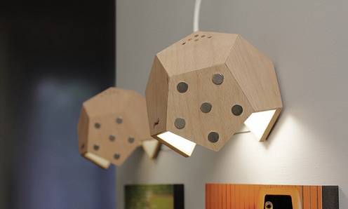 走马观灯 | 帅炸了！这个灯具居然有12个面，而且还可以任意组合