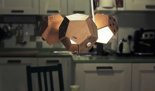 走马观灯 | 帅炸了！这个灯具居然有12个面，而且还可以任意组合