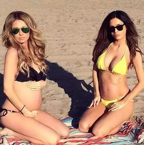 怀孕8个月的孕妇都有腹肌和马甲线,你还好意思继续顶着一身肥肉吗?!-怀孕期