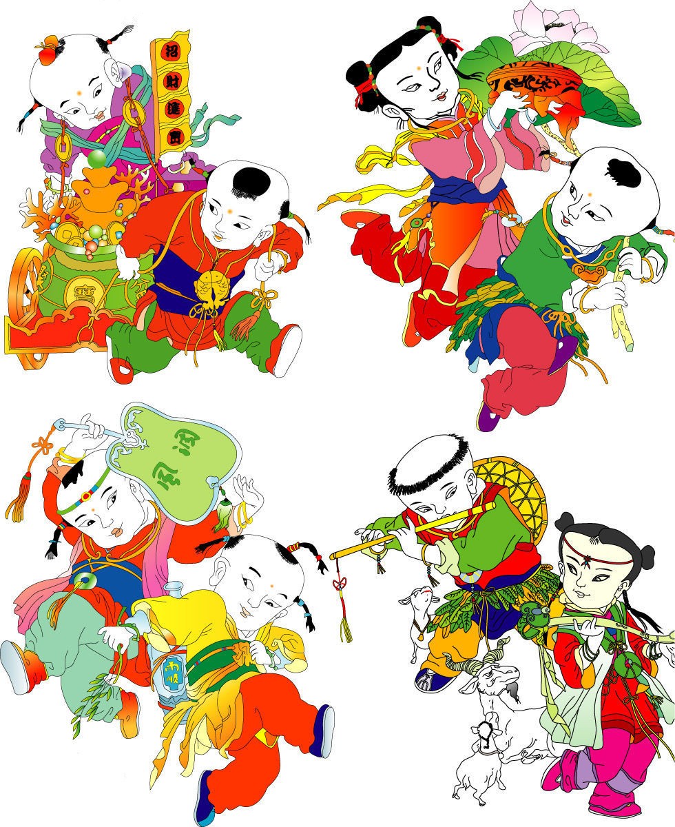 中国传统年画 - 东方龙马 - 东方龙马------ 中国传统年画 - 老男孩 - 老男孩
