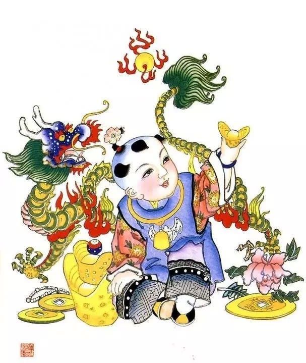 中国传统年画 - 东方龙马 - 东方龙马------ 中国传统年画 - 老男孩 - 老男孩