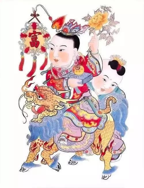 中国传统年画 - 东方龙马 - 东方龙马------ 中国传统年画 - 老男孩 - 老男孩