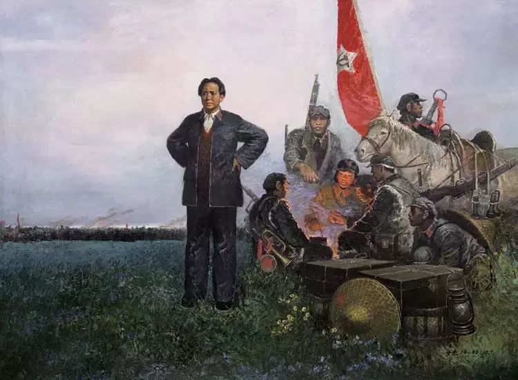 建军节,军人题材油画作品欣赏!