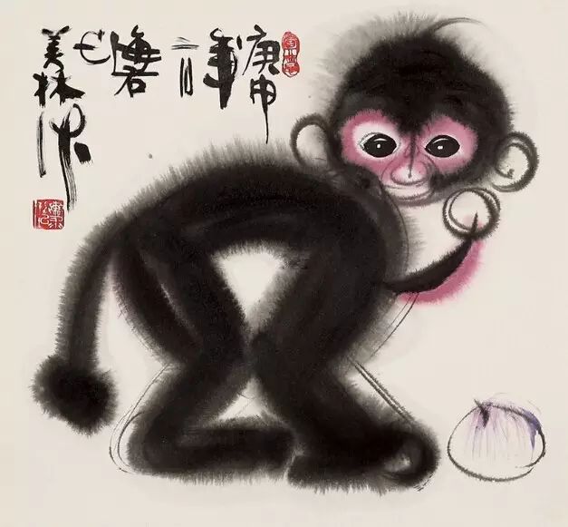韩美林笔下的那些可爱小动物!