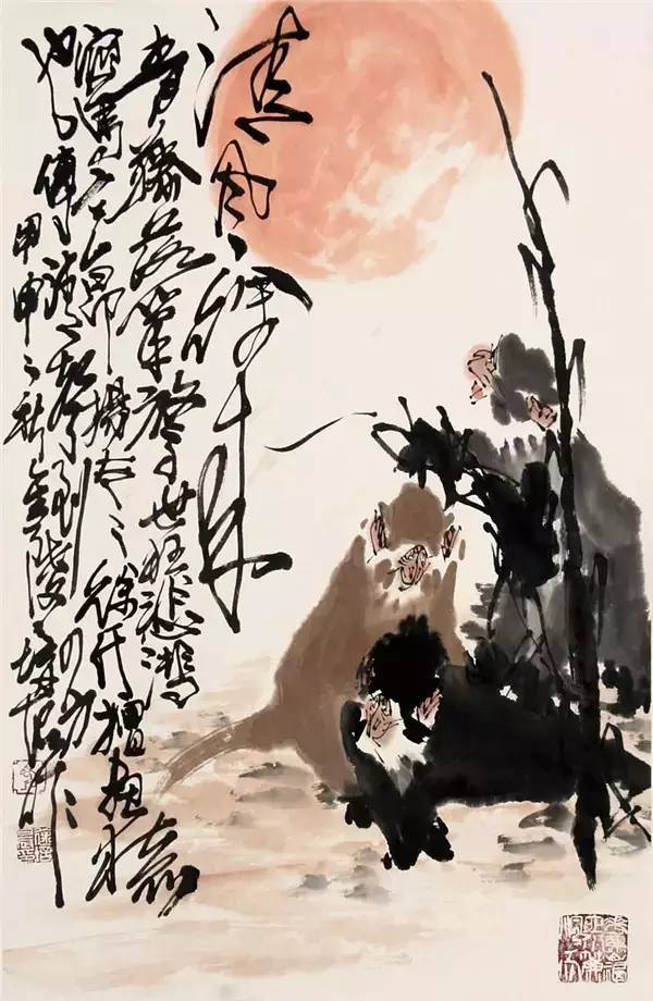 还有像徐培晨,侯景耀,当代画家李燕(国画大师李苦禅之子,韩