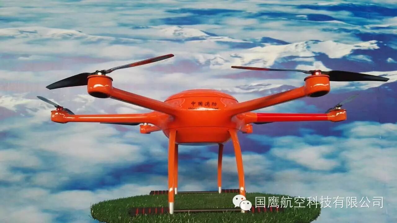 國(guó)鷹航空首批20架警用六軸無人機(jī)GY800A即將正式生產(chǎn)完成，投入市場(chǎng)