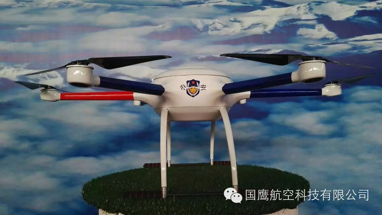 國(guó)鷹航空首批20架警用六軸無人機(jī)GY800A即將正式生產(chǎn)完成，投入市場(chǎng)