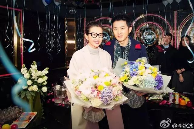 李冰冰精心为任泉庆生 网友:你俩一起吧
