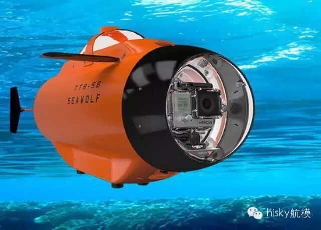 海底世界一览无余!水中无人机Seawolf海狼登场