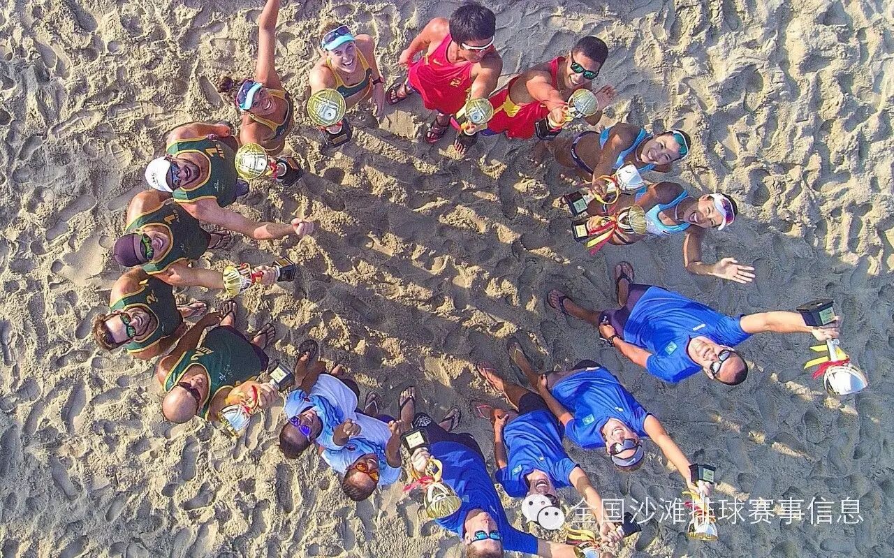 中国沙滩排球队李健/李焯新获得亚洲沙滩排球巡回赛泰国宋...