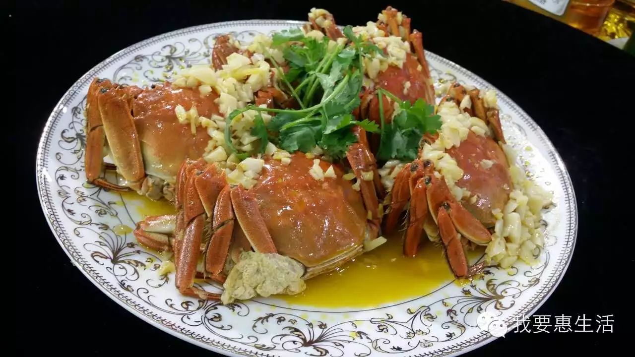 【美食直播】 蒜泥大闸蟹 香辣蟹 (内有福利)