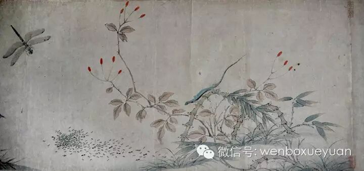 宋末元初著名画家钱选花鸟绘画赏析