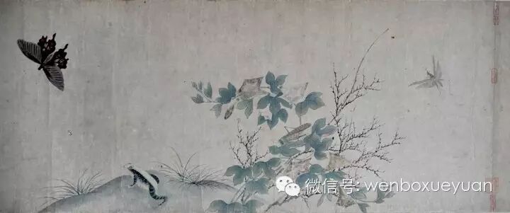 宋末元初著名画家钱选花鸟绘画赏析