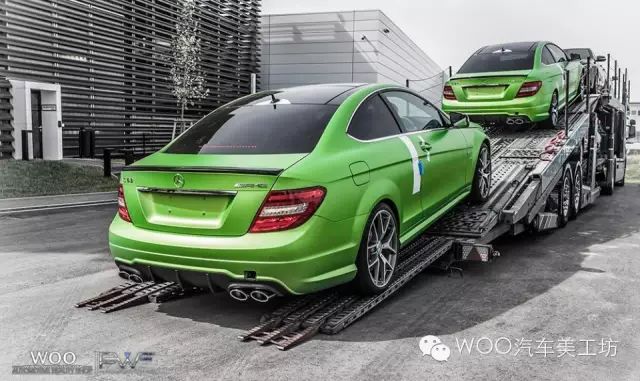 奔馳AMG c63 coupe legacy特別版發(fā)布【同款綠色改色膜可預(yù)訂】