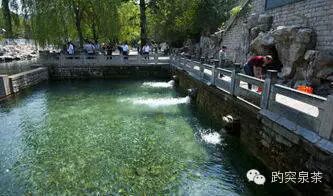 济南泉水形成的原因