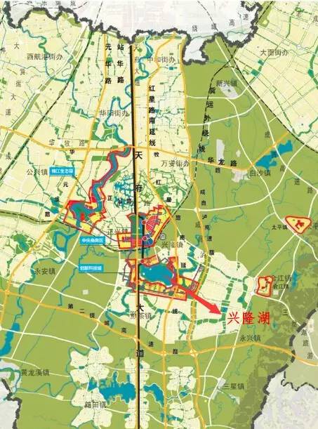 拔地而起崛新城兴隆湖畔成都科学城已然初具城市雏形