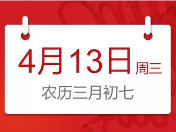 十二生肖星座每日运程：2016年4月13日星期三