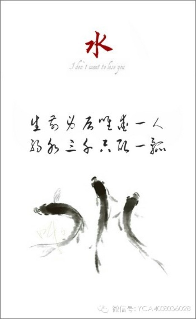 弱水三千,只取一瓢