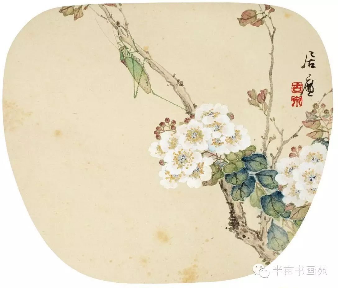 美景入画来-居巢居廉画写生里面透着真