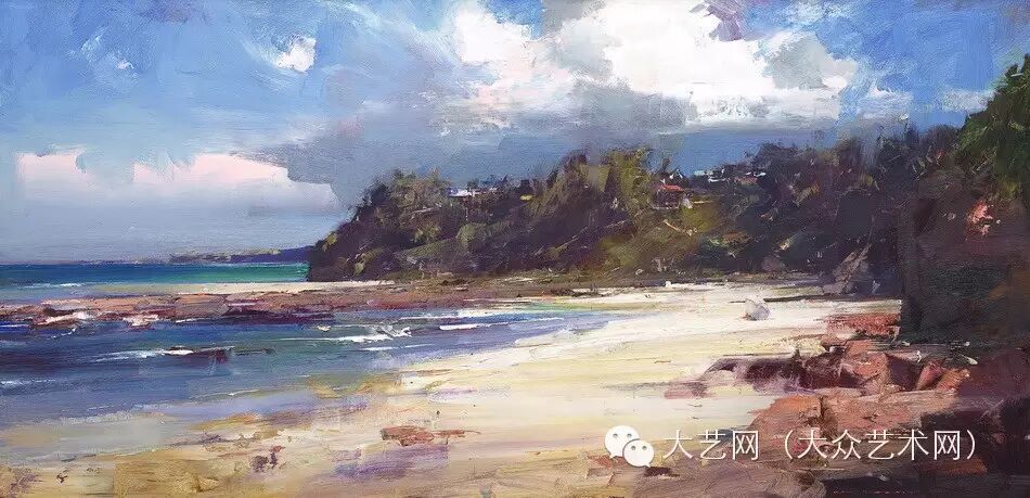 帅气阳光的印象 —— 澳大利亚风景画家 ken knight 一流风景油画作品