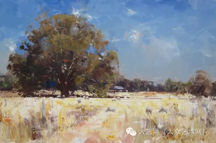 帅气阳光的印象 —— 澳大利亚风景画家 ken knight 一流风景油画作品