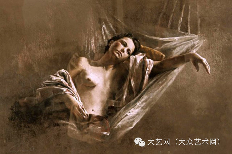 法国色粉笔女画家娜赛利亚·皮柯莱作品欣赏（文字原创） - 吴锡安（亚亚） - 吴锡安的博客（亚亚）