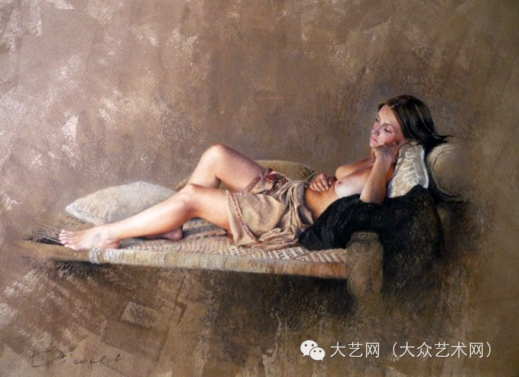 法国色粉笔女画家娜赛利亚·皮柯莱作品欣赏（文字原创） - 吴锡安（亚亚） - 吴锡安的博客（亚亚）