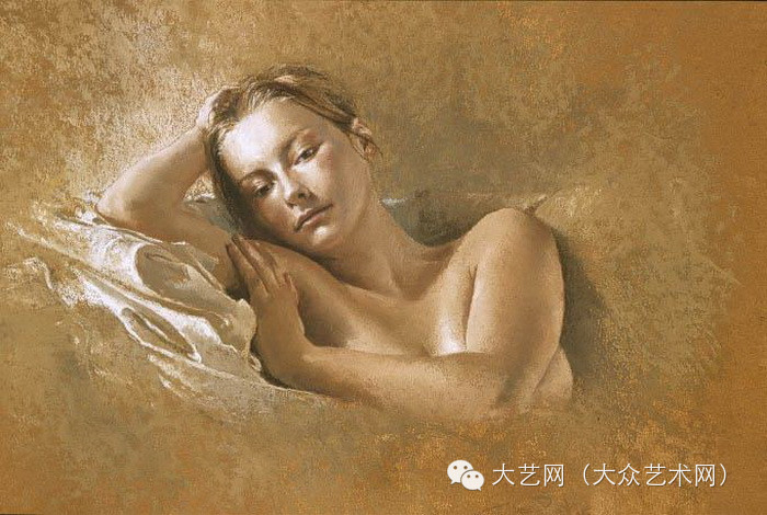 法国色粉笔女画家娜赛利亚·皮柯莱作品欣赏（文字原创） - 吴锡安（亚亚） - 吴锡安的博客（亚亚）