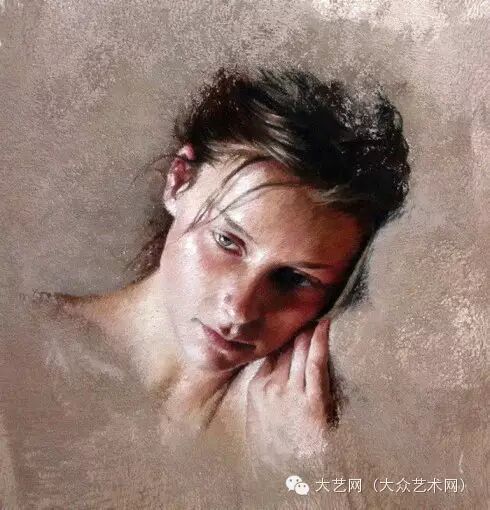 法国色粉笔女画家娜赛利亚·皮柯莱作品欣赏（文字原创） - 吴锡安（亚亚） - 吴锡安的博客（亚亚）