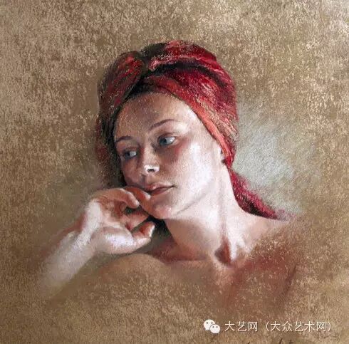 法国色粉笔女画家娜赛利亚·皮柯莱作品欣赏（文字原创） - 吴锡安（亚亚） - 吴锡安的博客（亚亚）