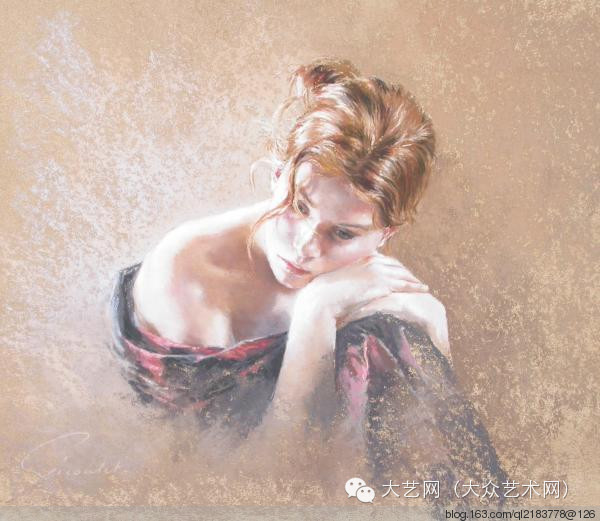 法国色粉笔女画家娜赛利亚·皮柯莱作品欣赏（文字原创） - 吴锡安（亚亚） - 吴锡安的博客（亚亚）