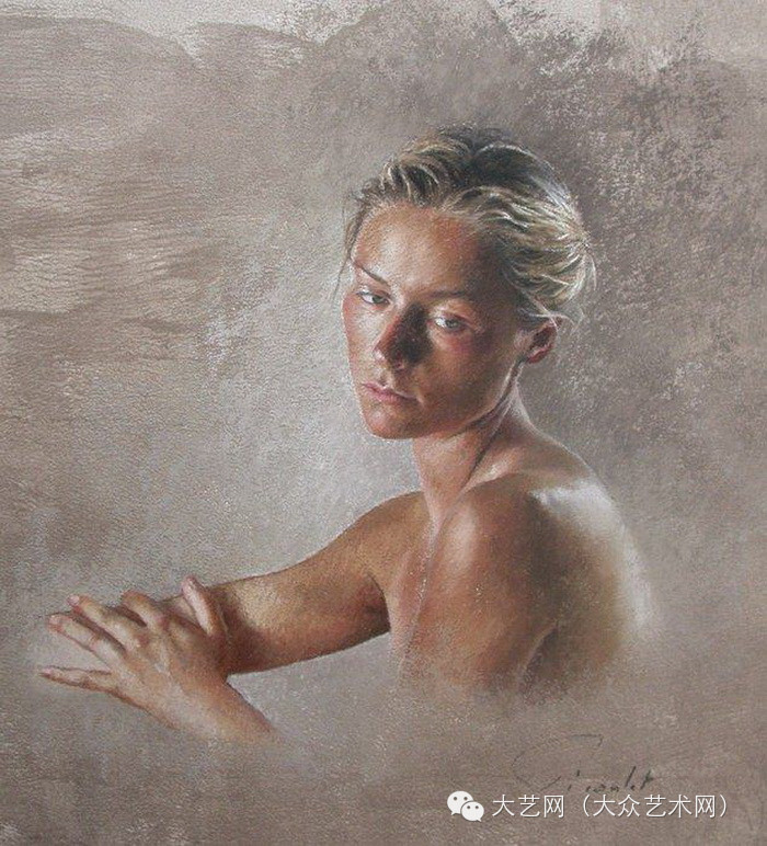 法国色粉笔女画家娜赛利亚·皮柯莱作品欣赏（文字原创） - 吴锡安（亚亚） - 吴锡安的博客（亚亚）