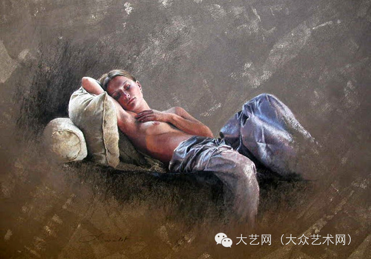 法国色粉笔女画家娜赛利亚·皮柯莱作品欣赏（文字原创） - 吴锡安（亚亚） - 吴锡安的博客（亚亚）