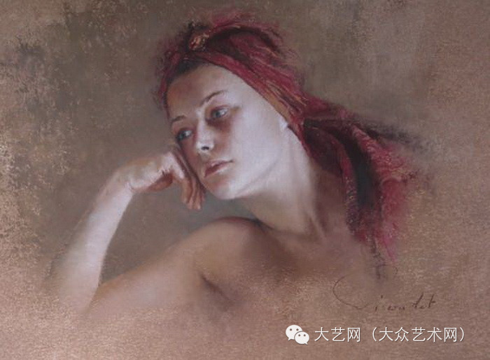 法国色粉笔女画家娜赛利亚·皮柯莱作品欣赏（文字原创） - 吴锡安（亚亚） - 吴锡安的博客（亚亚）