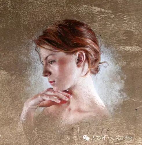 法国色粉笔女画家娜赛利亚·皮柯莱作品欣赏（文字原创） - 吴锡安（亚亚） - 吴锡安的博客（亚亚）