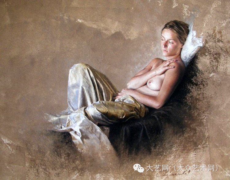 法国色粉笔女画家娜赛利亚·皮柯莱作品欣赏（文字原创） - 吴锡安（亚亚） - 吴锡安的博客（亚亚）