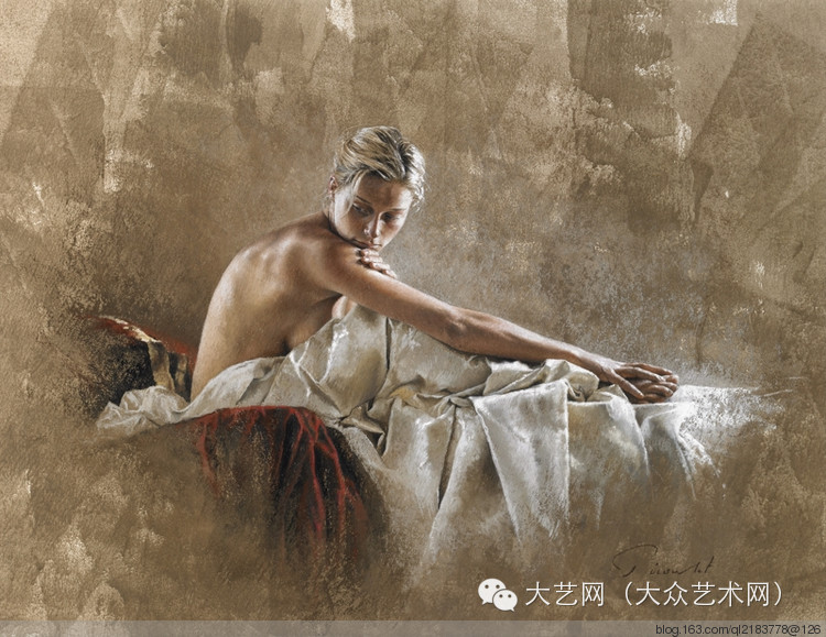 法国色粉笔女画家娜赛利亚·皮柯莱作品欣赏（文字原创） - 吴锡安（亚亚） - 吴锡安的博客（亚亚）