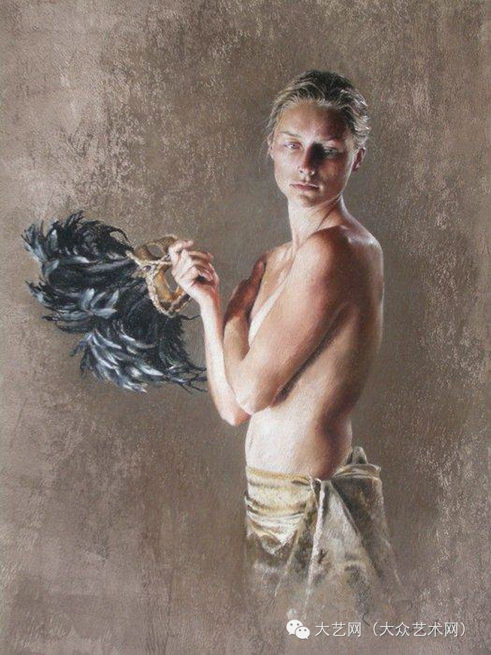 法国色粉笔女画家娜赛利亚·皮柯莱作品欣赏（文字原创） - 吴锡安（亚亚） - 吴锡安的博客（亚亚）