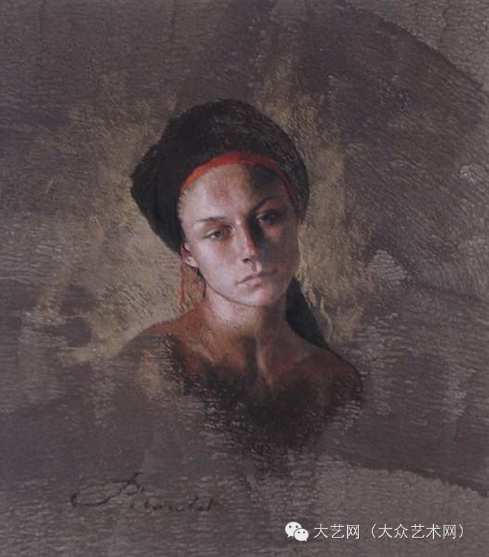 法国色粉笔女画家娜赛利亚·皮柯莱作品欣赏（文字原创） - 吴锡安（亚亚） - 吴锡安的博客（亚亚）