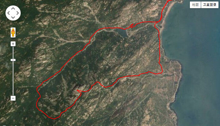 【崂山极美路线】长岭村-天心池-泉心河-仰口行程路线记录