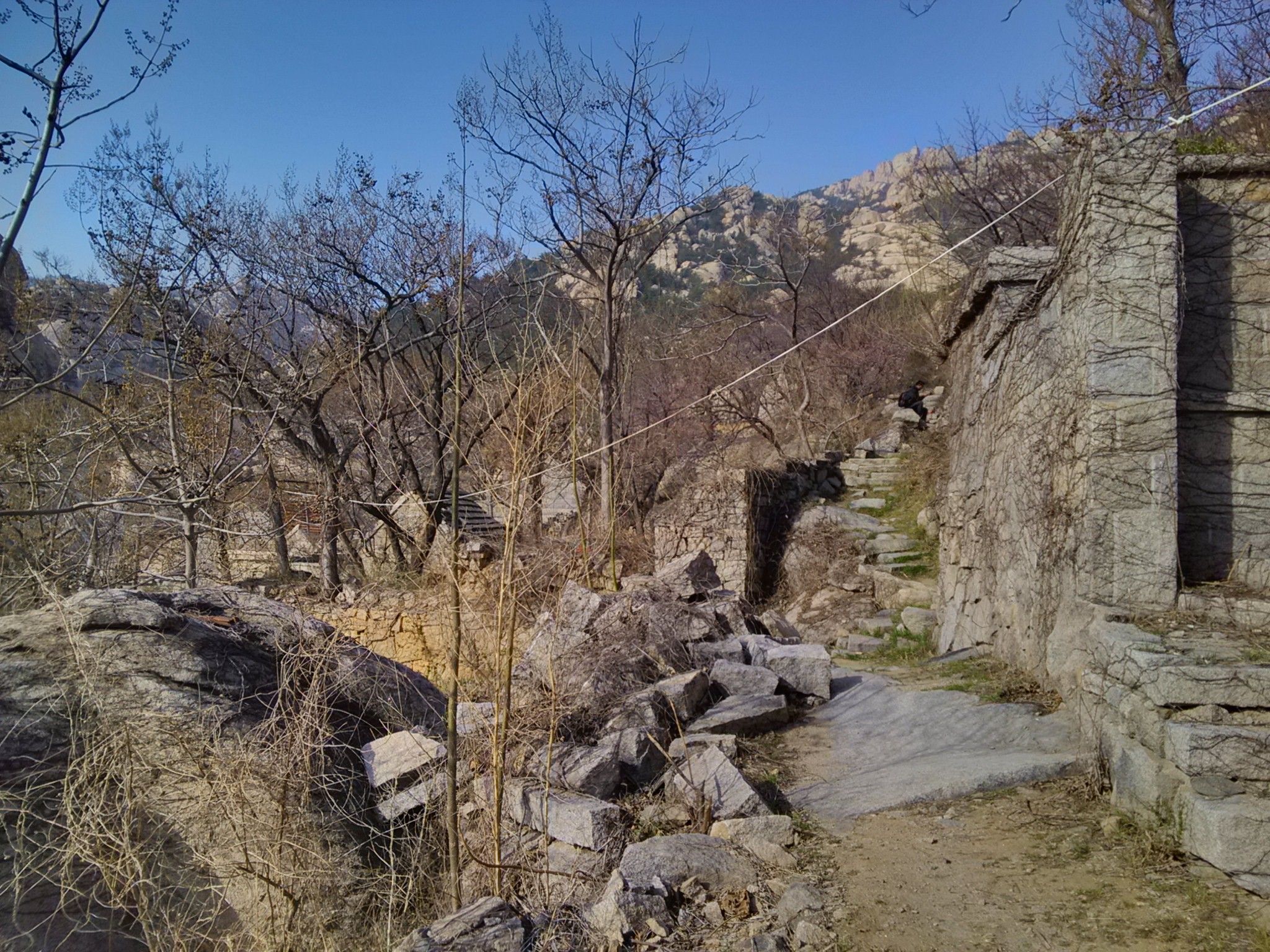 【崂山极美路线】长岭村-天心池-泉心河-仰口行程路线记录