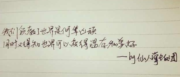 每周一抄（3） | 我们领教了世界是何等凶顽，同时又得知世界可以变得温存和美好