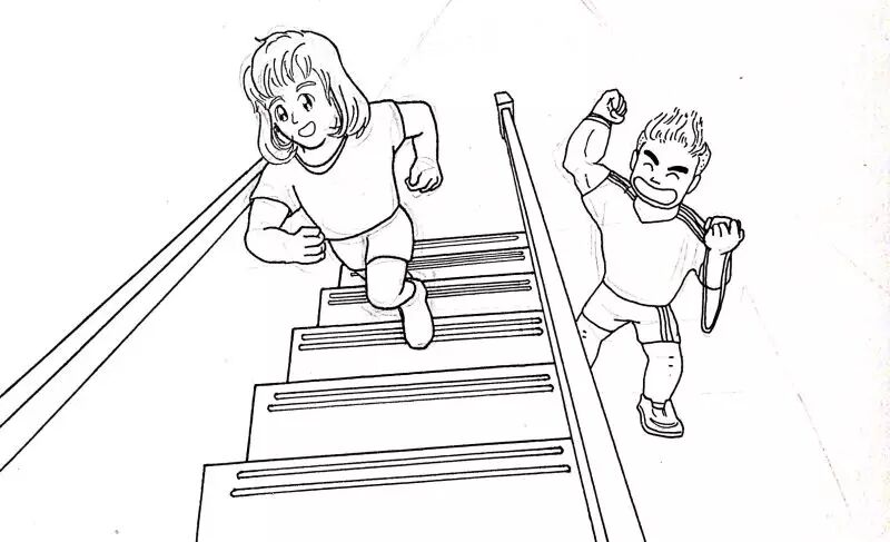 大步挥洒青春的汗水