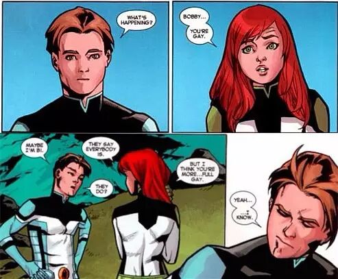 天了噜！X战警“冰人”竟然是Gay！