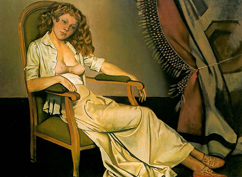 少女之父~~~世界油画大师巴尔蒂斯作品欣赏