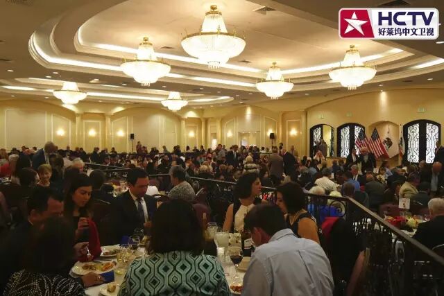 洛杉矶郡长生日会暨竞选晚宴高朋满座