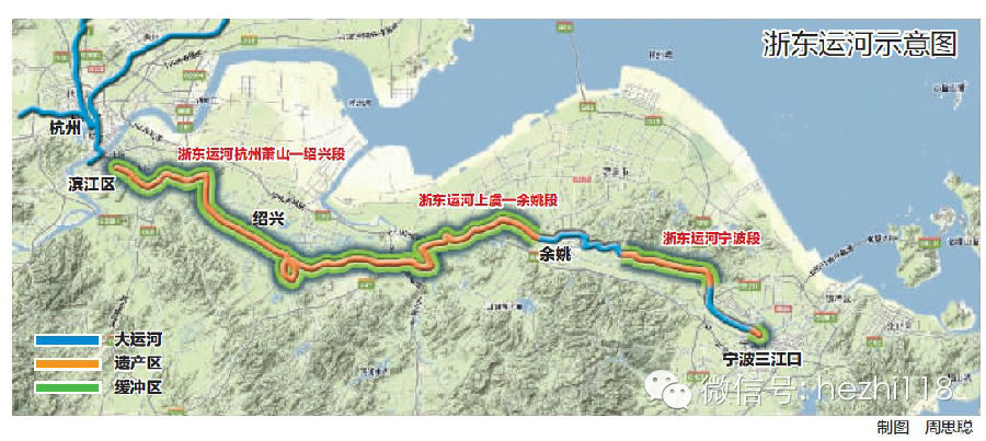 全长120多千米,沟通了太湖水系和钱塘江水系,将京杭大运河拓伸至浙江图片