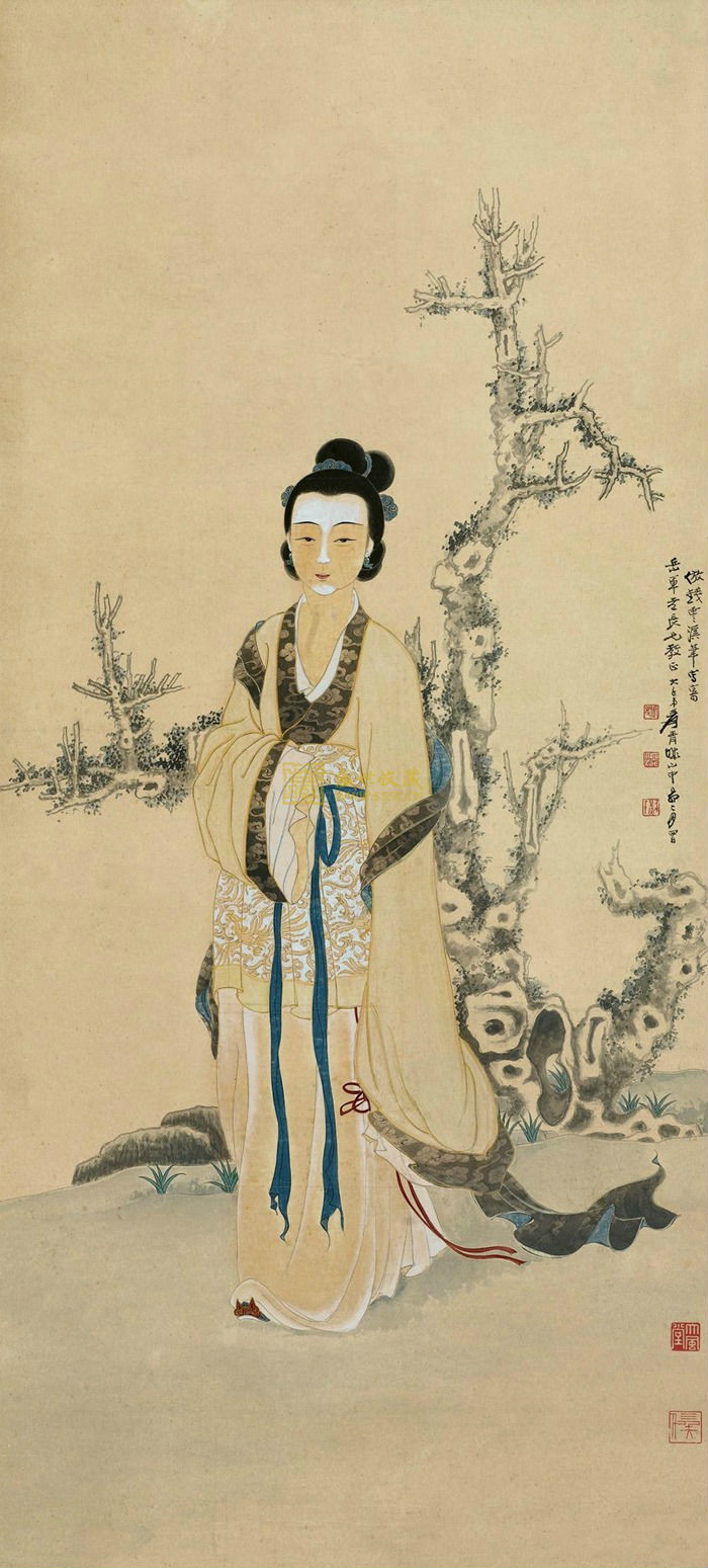 欣赏：张大千精品200幅，美艳至极！